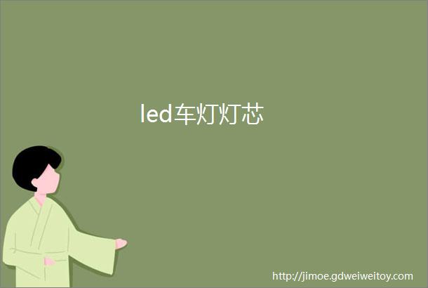 led车灯灯芯